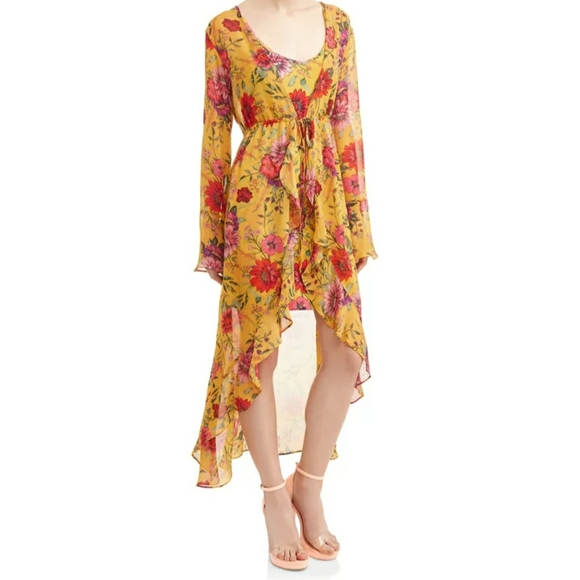 Womans 3X Sun Strap Dress with Kimono 3X 100% Polyester - Picture 7 of 9